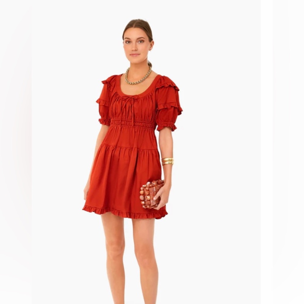 Tuckernuck NEW EN SAISON Sveta mini dress in Cognac